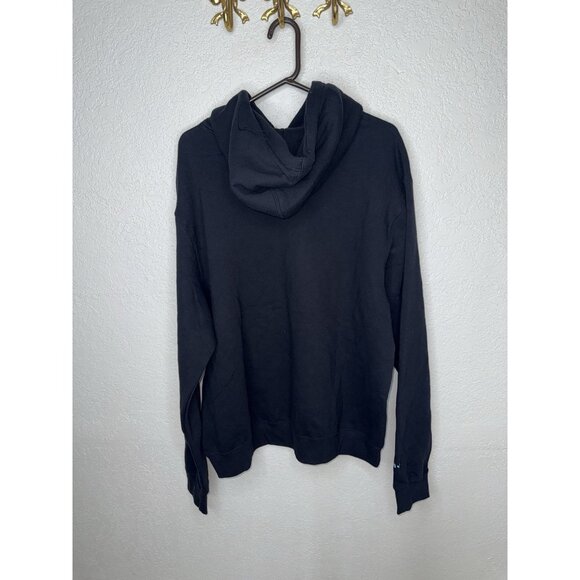 Adidas Originals OG Peace Sign Hoodie Sweatshirt Black X-Large Streetwear New 2A - Picture 5 of 6